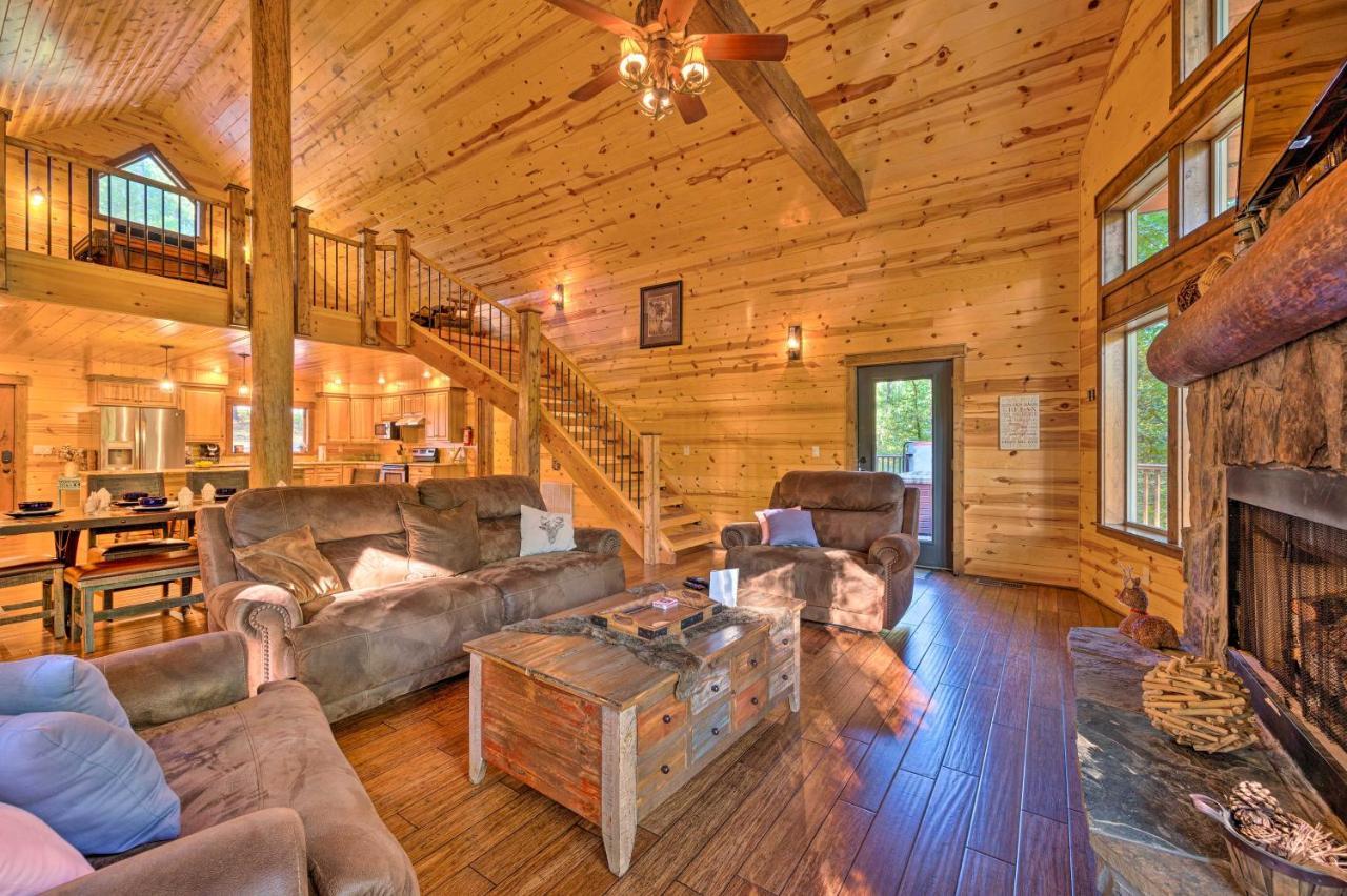 Creekside Broken Bow Cabin With Hot Tub And Fire Pit! Stephens Gap Экстерьер фото