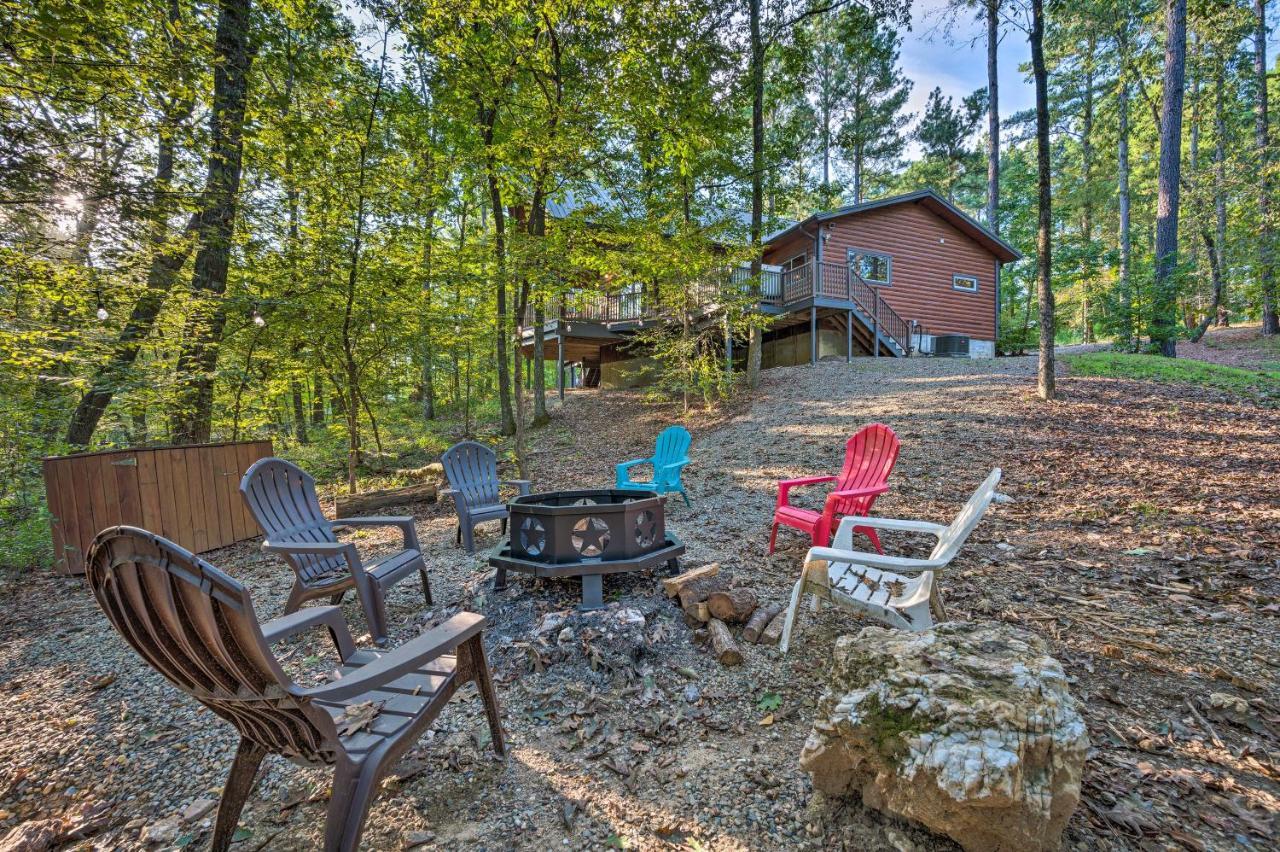 Creekside Broken Bow Cabin With Hot Tub And Fire Pit! Stephens Gap Экстерьер фото