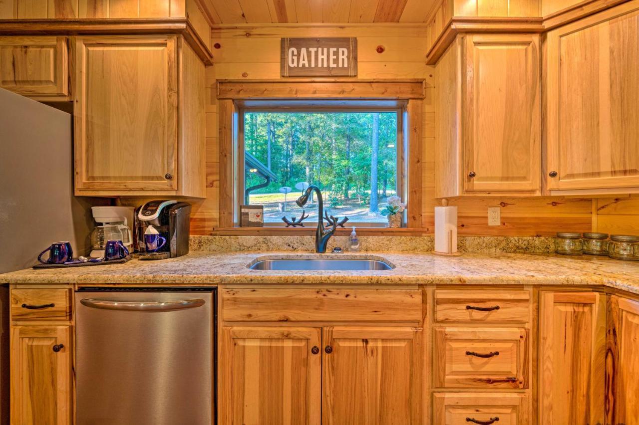 Creekside Broken Bow Cabin With Hot Tub And Fire Pit! Stephens Gap Экстерьер фото