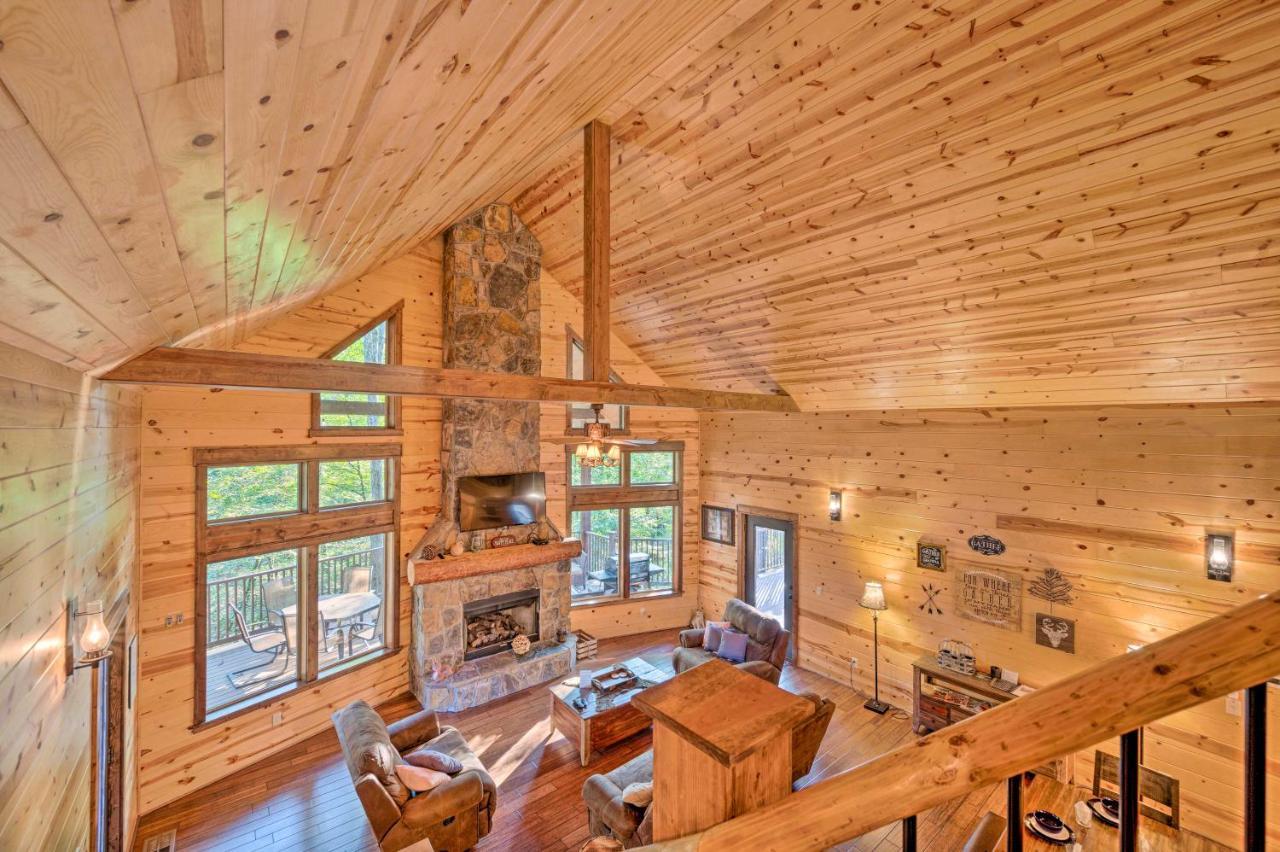 Creekside Broken Bow Cabin With Hot Tub And Fire Pit! Stephens Gap Экстерьер фото