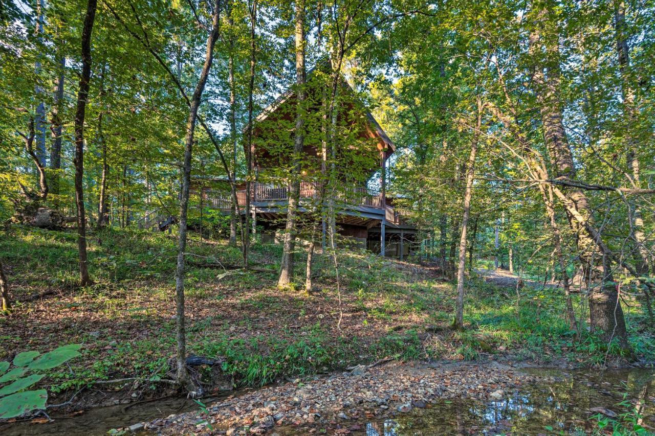 Creekside Broken Bow Cabin With Hot Tub And Fire Pit! Stephens Gap Экстерьер фото
